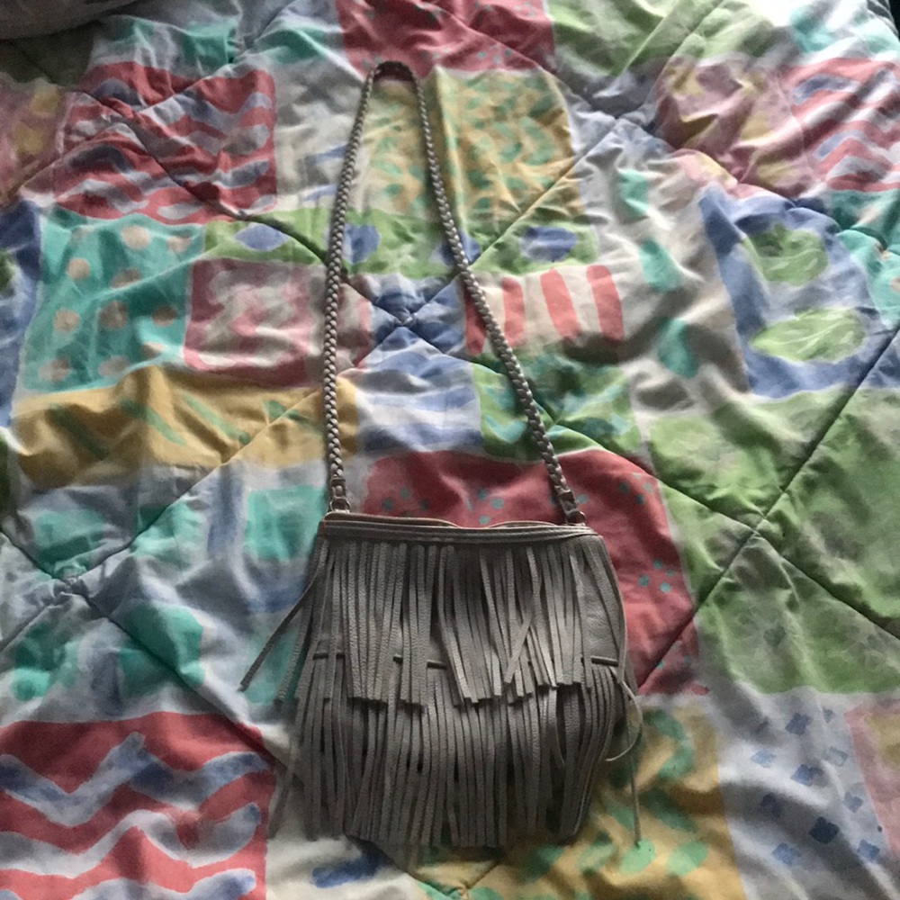 h&m small white bag!